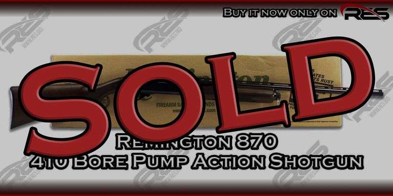 Remington   870   410 Bore  Pump Action Shotgun