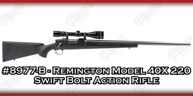 Remington  Model 40X  220 Swift  Bolt Action Rifle