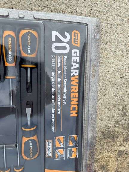 (2) GearWrench (20) Piece Screwdriver Sets