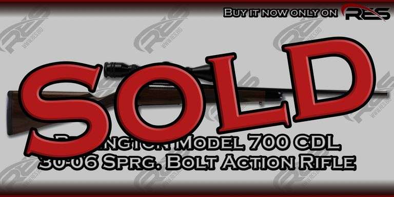 Remington  Model 700 CDL  30-06 Sprg.  Bolt Action Rifle