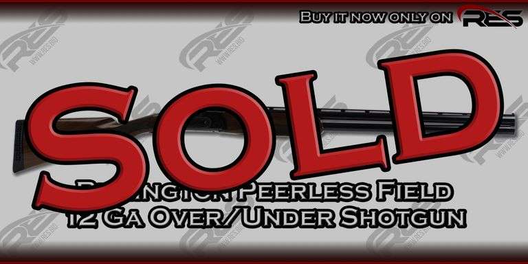 Remington  Peerless Field   12 Ga  Over/Under Shotgun