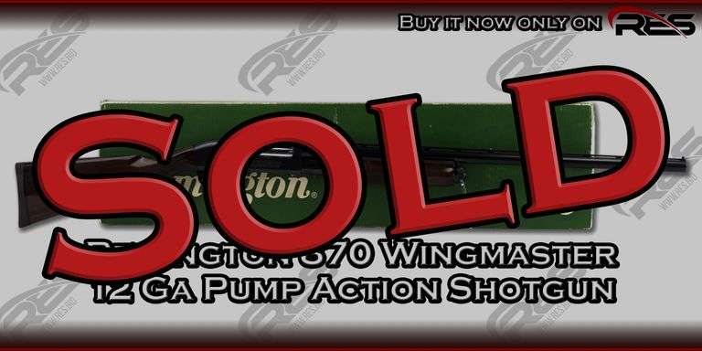 Remington  870 Wingmaster  12 Ga  Pump Action Shotgun