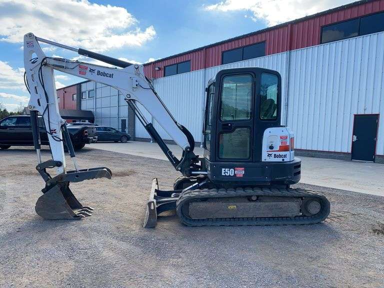 2018  Bobcat  E50  Mini Excavator
