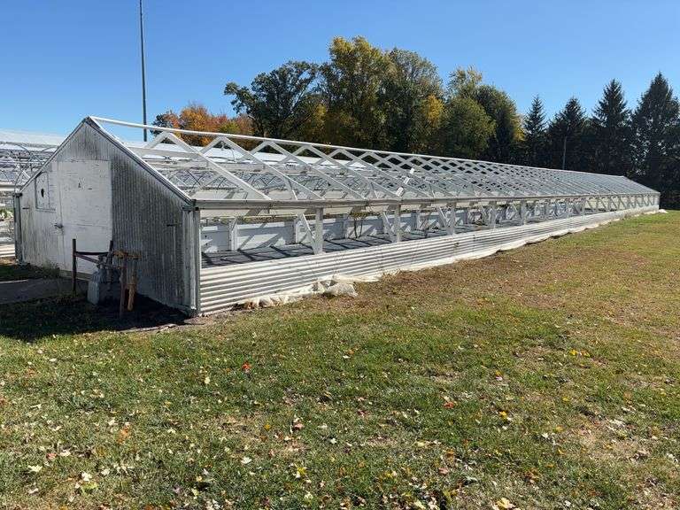 18' X 135’ Wood Structure Greenhouse