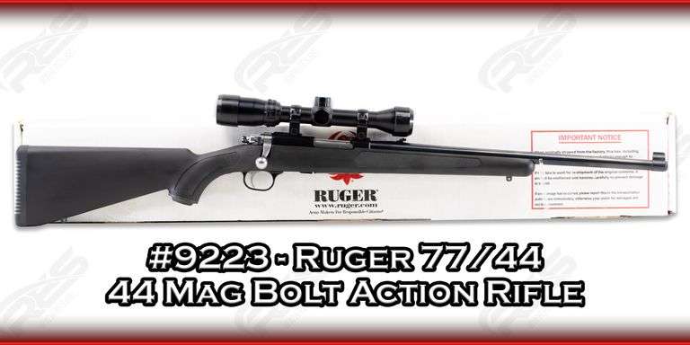 Ruger   77/44  44 Mag  Bolt Action Rifle