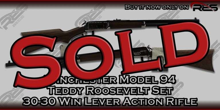 Winchester  Model 94 Teddy Roosevelt Set  30-30 Win  Lever Action Rifle