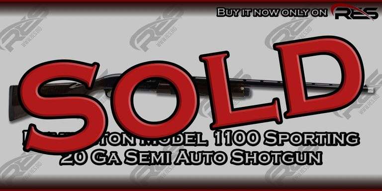 Remington  Model 1100 Sporting  20 Ga  Semi Auto Shotgun