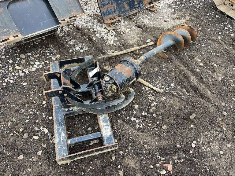 Skid Loader Quick Attach Auger