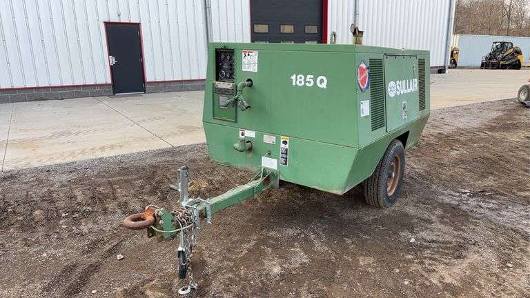 Sullar Rd 2000 2000 Sullair 185Q Air Compressor - RES Auction Services