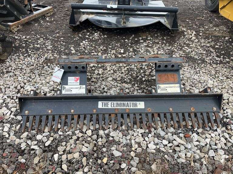 72” Loegering Eliminator Landscape Rake