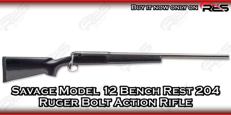 Savage  Model 12 Bench Rest  204 Ruger  Bolt Action Rifle