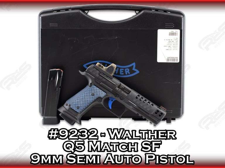 Walther  Q5 Match SF  9mm  Semi Auto Pistol