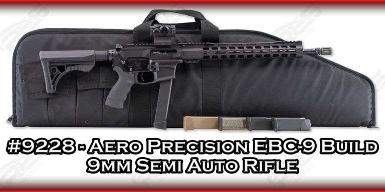 Aero Precision  EBC-9 Build  9mm  Semi Auto Rifle