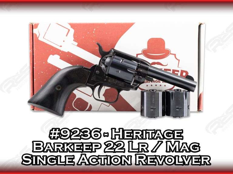 Heritage  Barkeep  22 Lr / Mag  Single Action Revolver