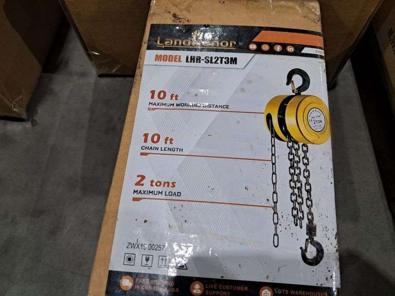2-Ton Lift Hand Chain Hoist