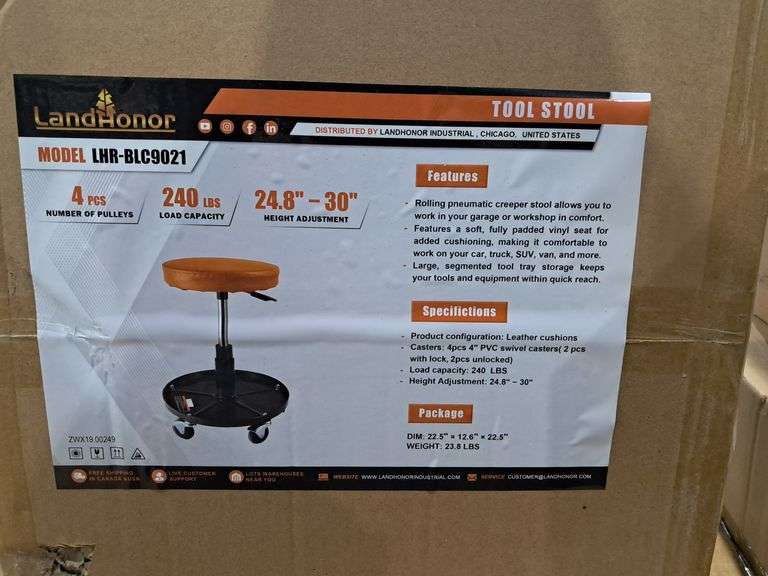 240lbs Tool Stool