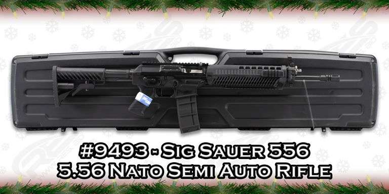 Sig Sauer 556 5.56 Nato Semi Auto Rifle - RES Auction Services