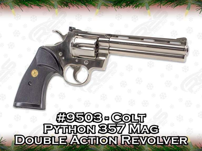 Colt Python 357 Mag Double Action Revolver - RES Auction Services