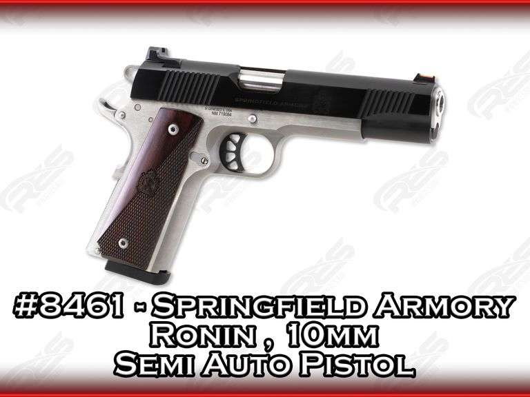 Springfield Armory  Ronin  10mm   Semi Auto Pistol