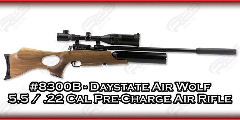 Daystate  Air Wolf  5.5 / .22 Cal  Pre-Charge Air Rifle
