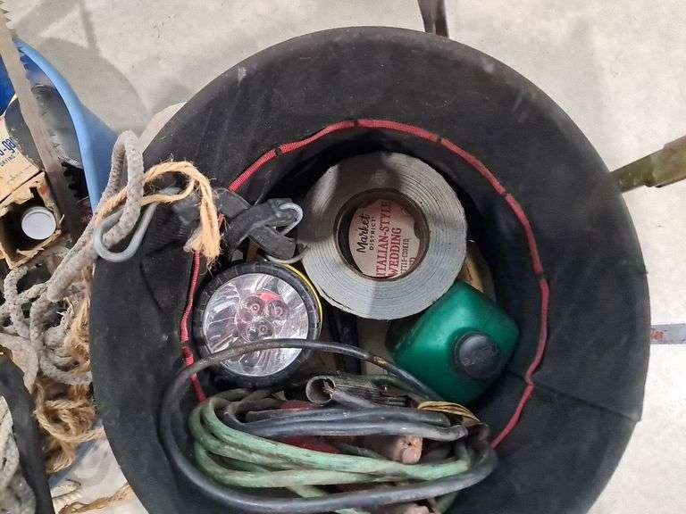 Assorted Tools In Carriers