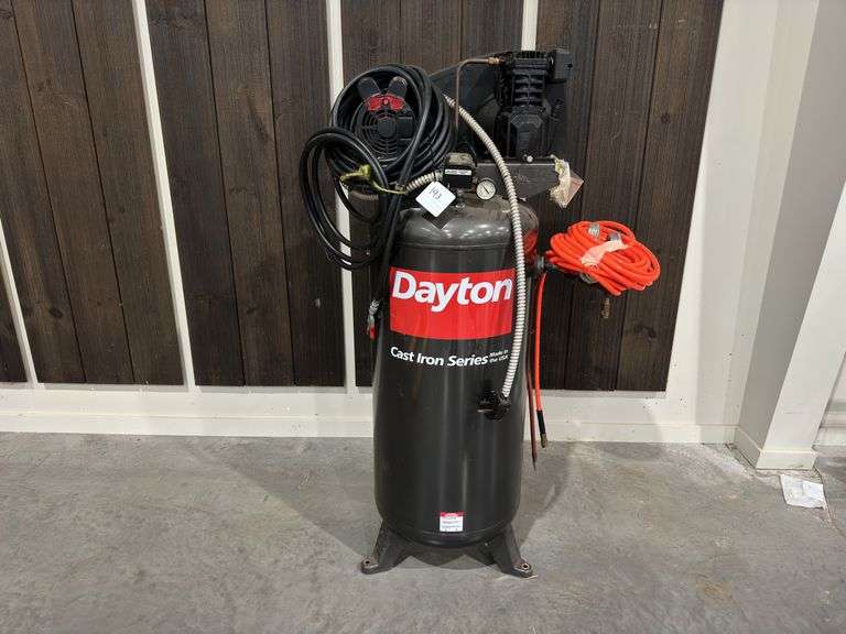 Dayton Cast Iron Series 60 Gallon Air Compressor