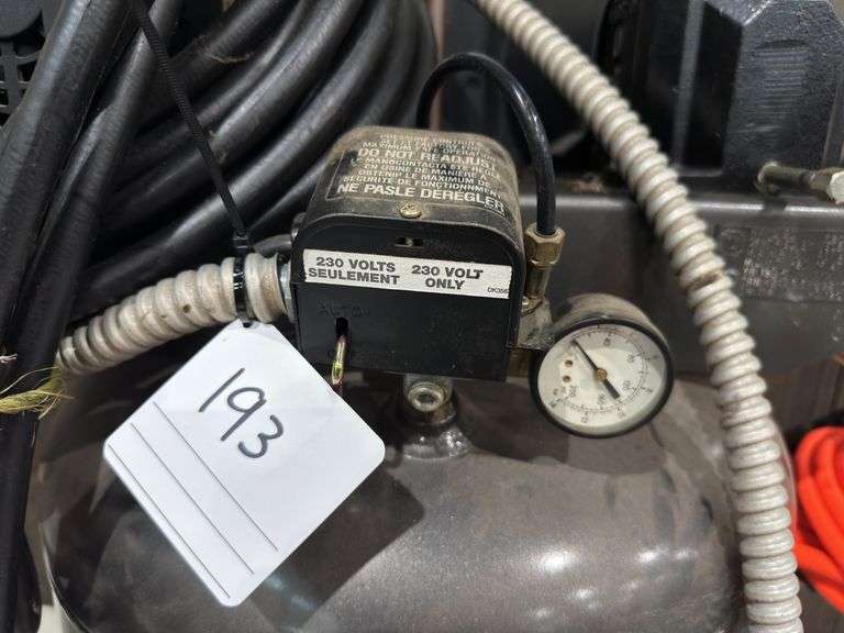 Dayton Cast Iron Series 60 Gallon Air Compressor