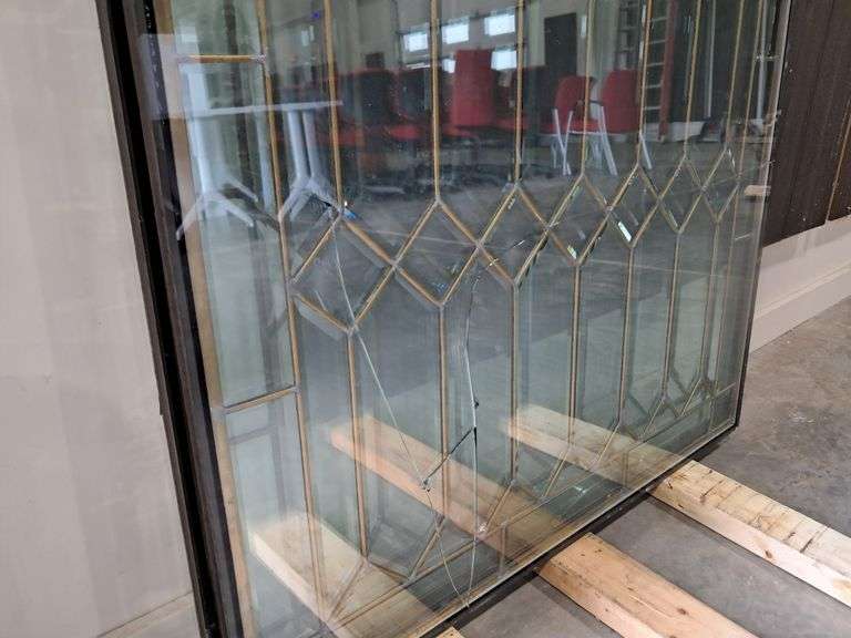 (2) Double Pane 37" x 49" Glass Windows