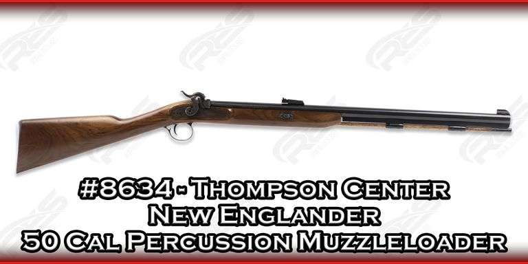 Thompson Center  New Englander  50 Cal  Percussion Muzzleloader