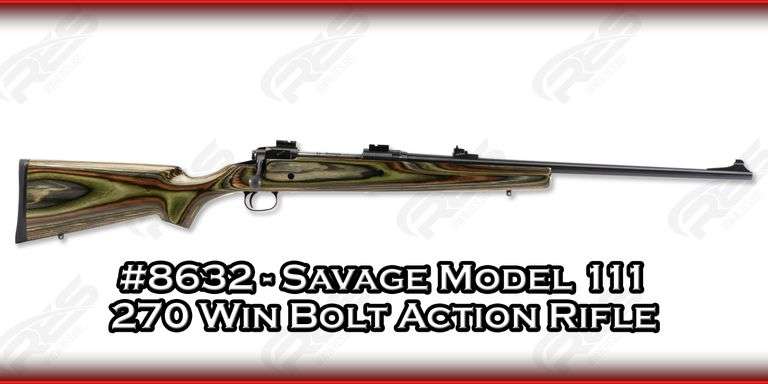 Savage  Model 111  270 Win   Bolt Action Rifle