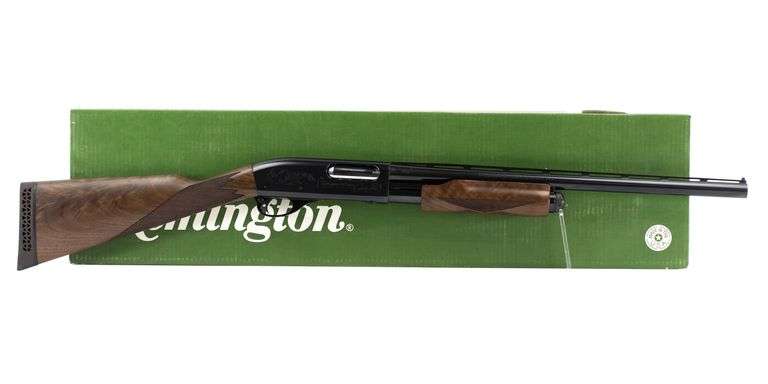 Remington   870 Special Michigan State Police 75th Anniversary   12 Ga  Pump Action Shotgun