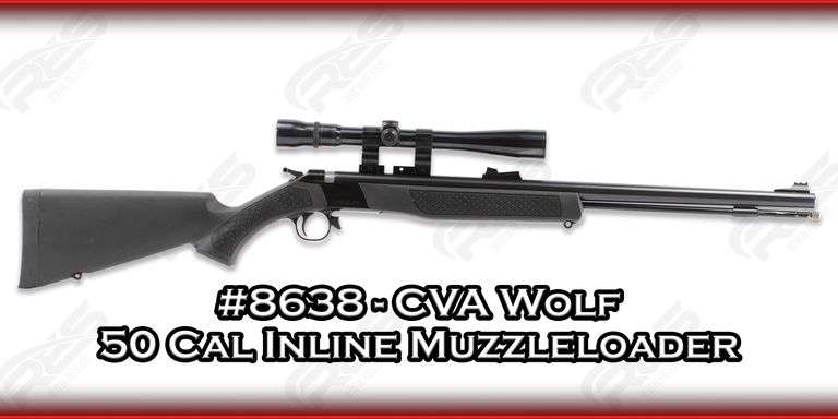 CVA  Wolf  50 Cal  Inline Muzzleloader
