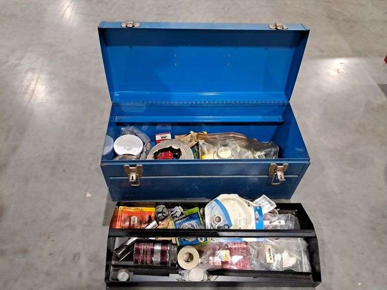 Toolbox w/ Plumbing Supplies