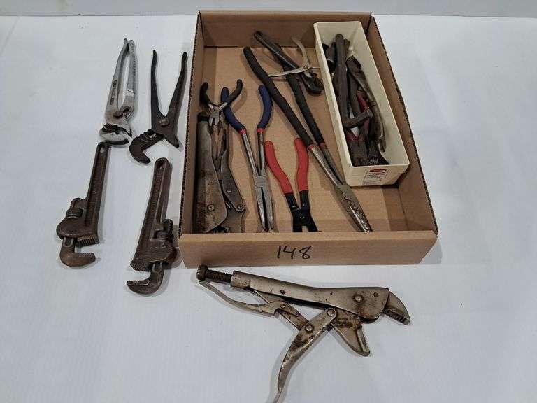 Assorted Wrenches & Vice Grips