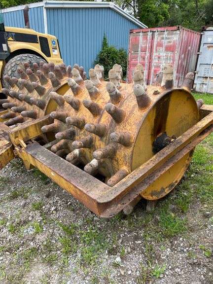 Double Drum Pull Behind Padfoot Compactor