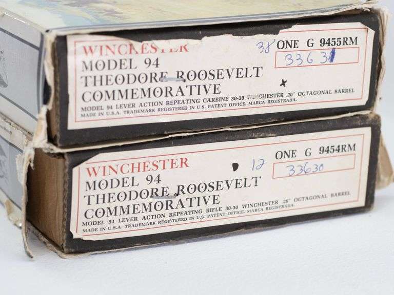 Winchester  Model 94 Teddy Roosevelt Set  30-30 Win  Lever Action Rifle