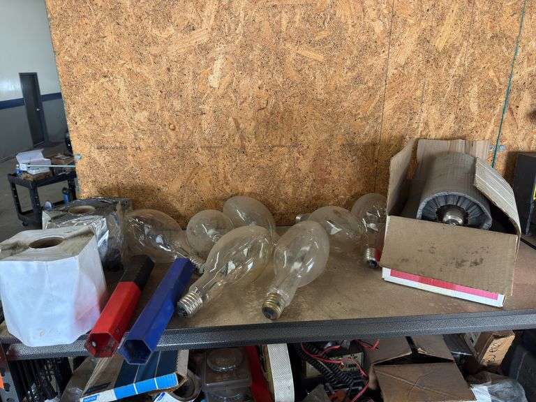 Assortment of Lights, Tools & Tape