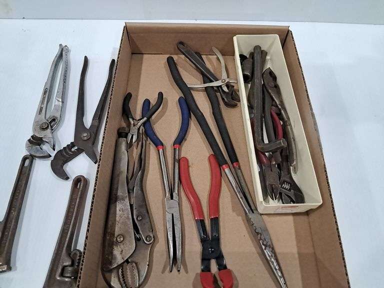 Assorted Wrenches & Vice Grips