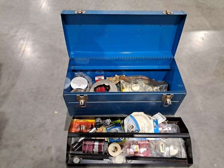 Toolbox w/ Plumbing Supplies