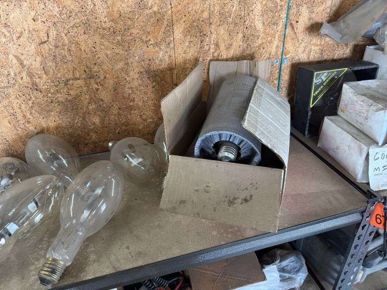 Assortment of Lights, Tools & Tape