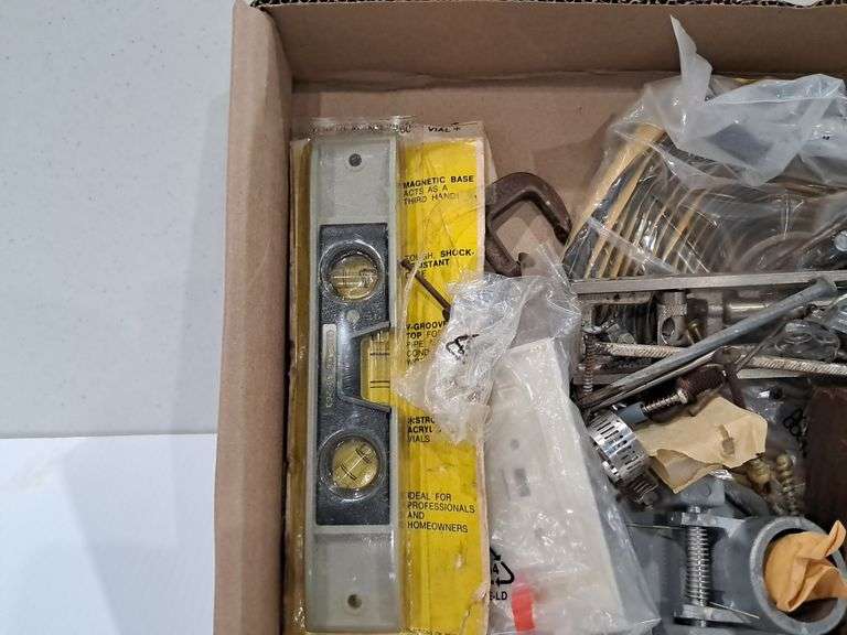 Assorted Hardware & Leveler