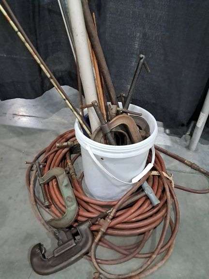 Assorted Clamps, Hoses &  Pipes