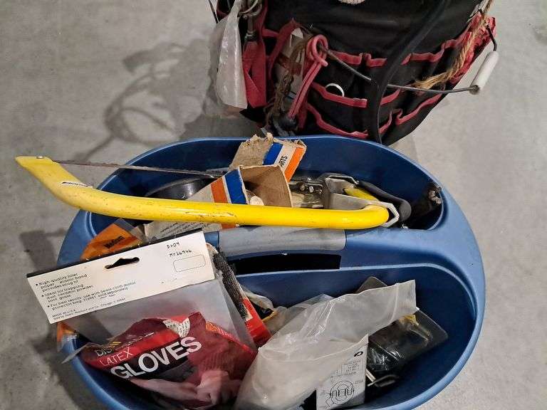 Assorted Tools In Carriers