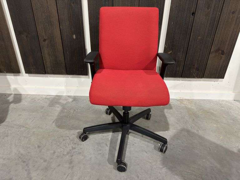 (3) Rolling Office Chairs w/ Armrests