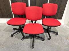 (3) Rolling Office Chairs