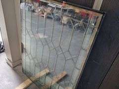 (2) Double Pane 37" x 49" Glass Windows