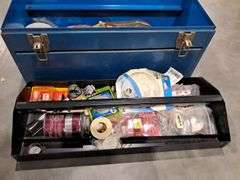 Toolbox w/ Plumbing Supplies