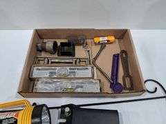 Flashlight, Level & Assorted Items