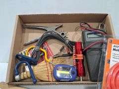 Transfer Pump, Battery Tester & Other Assorted Tools