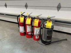 (4) Fire Extinguishers